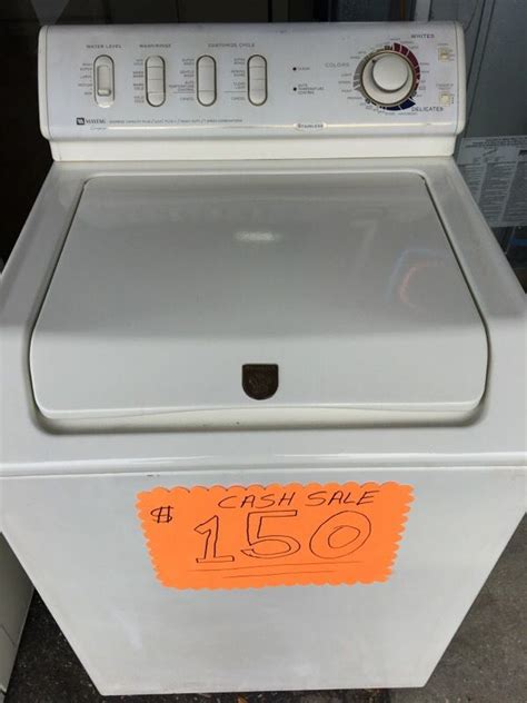 maytag oversize capacity plus washer.